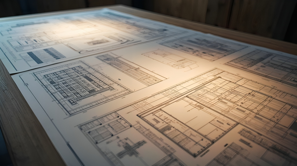 Modern planning and architecture design featuring innovative layouts and aesthetically crafted structures.